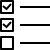 آیکن چک‌لیست